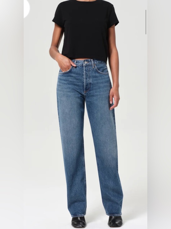 Agolde Denim - Agolde Kelly Jeans, Essence Wash, size 27